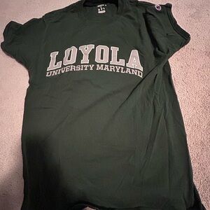 Champion Dark Green Loyola University Maryland Tee